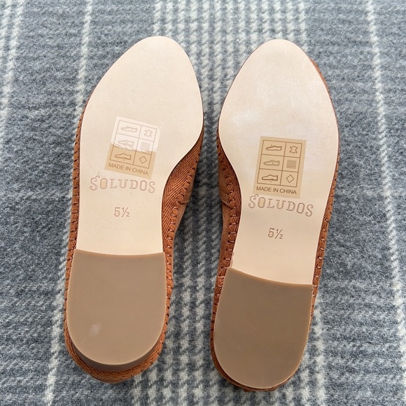 Soludos Venetian Brown Suede Convertible Loafer NEW ~ size 5.5 - Picture 3 of 9